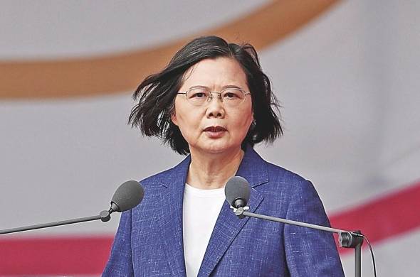 La presidenta de Taiwán, Tsai Ing-wen, confirmó por primera vez qu hay tropas de EE.UU. en la isla.