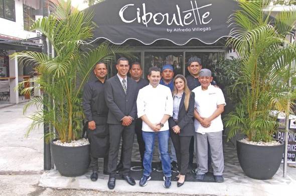 El equipo de trabajo de Ciboulette