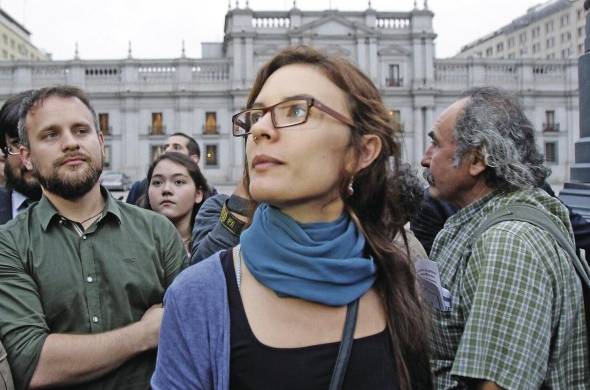 La diputada de izquierda, Camila Vallejo, una de las autoras del proyecto.