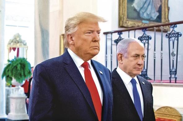 Trump, junto al primer ministro israelí Benjamín Netanyahu, hizo el anuncio ayer.