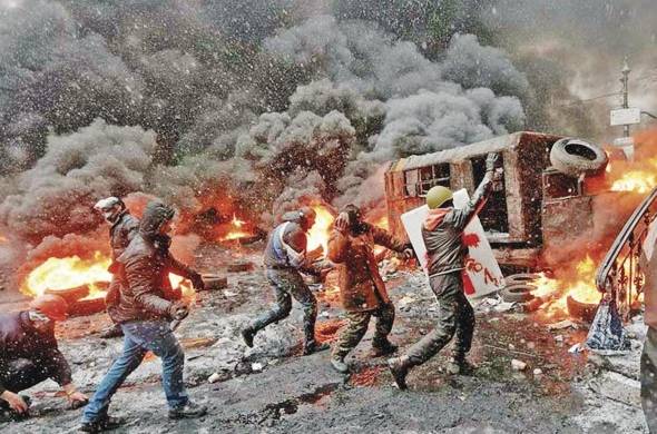 'Winter on Fire', la batalla por la libertad de Ucrania