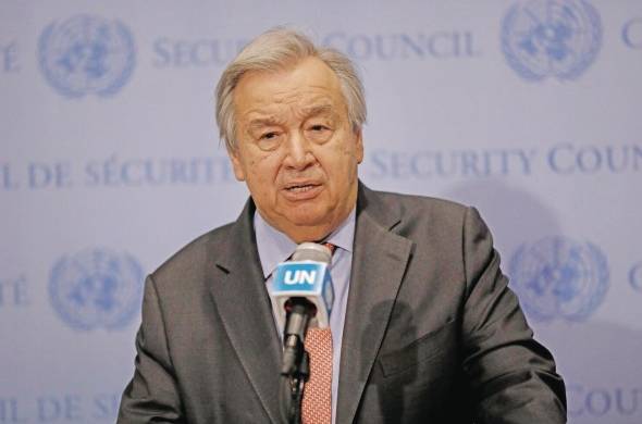 E l secretario general de la ONU, António Guterres