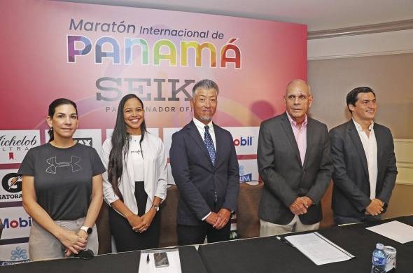 Presentación de la Maratón Internacional de Panamá.