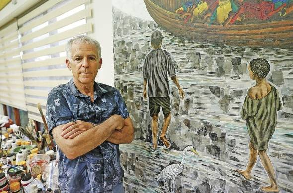 El artista panameño Rodney Zelenka