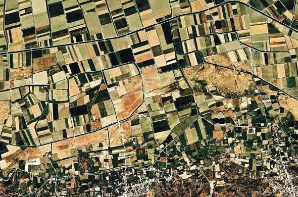 Los datos de los satélites sirven para gestionar áreas de cultivos.