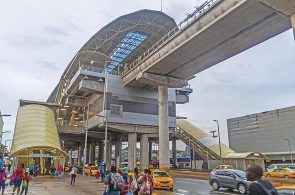 Vista del Metro de Panamá.
