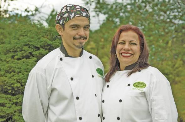 Chefs Luis Forero y Fanny Romero