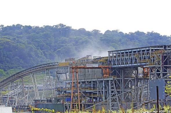 Instalaciones de Minera Panamá operada por First Quantum.