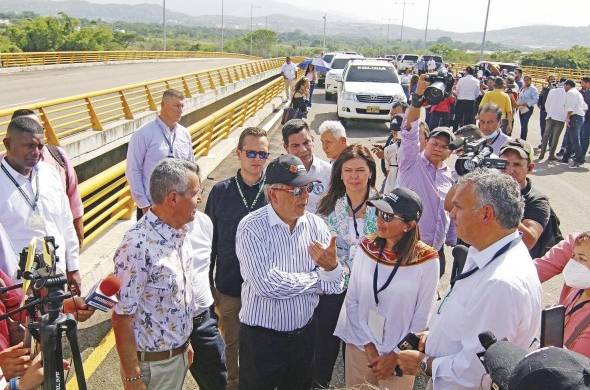 Las autoridades se reunieron en la fronteriza ciudad colombiana de Cúcuta, capital del departamento de Norte de Santander.