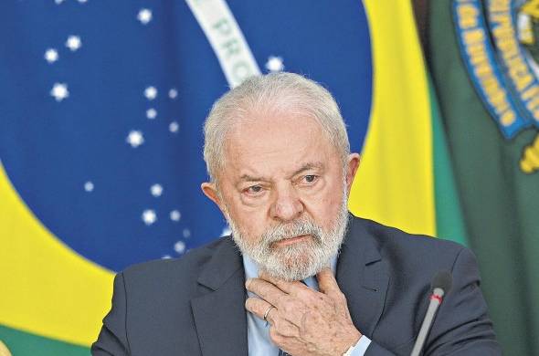 El Presidente de Brasil, Luiz Inácio Lula da Silva.