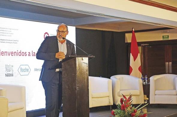 Gabriele Derighetti, embajador de Suiza para Costa Rica, Panamá, Nicaragua y El Salvador