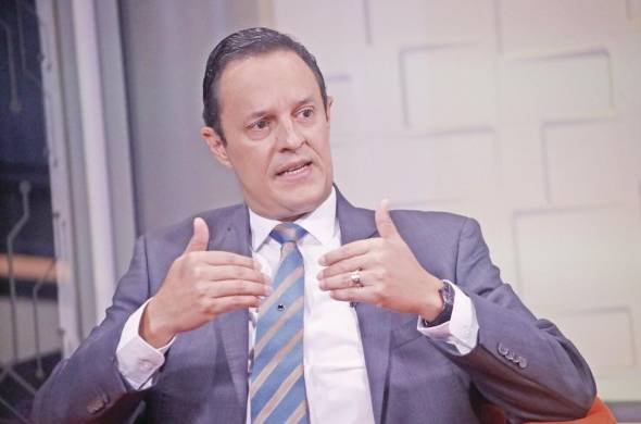 El presidente del Sindicato de Industriales de Panamá, Luis Antonio Frauca.