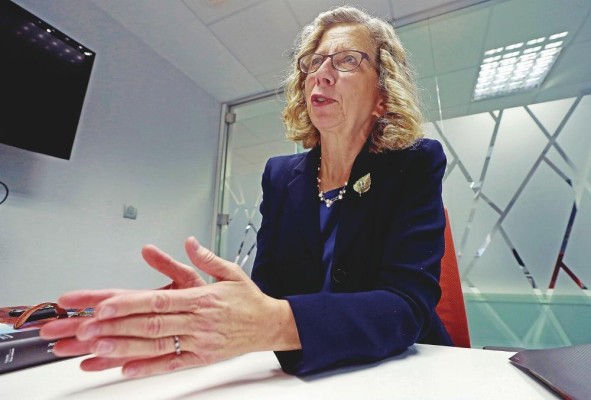 Inger Andersen, directora general de la Unión Internacional para la Conservación de la Naturaleza.
