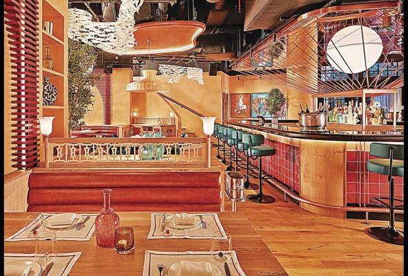 El hotel que acoge BiBo es propiedad de The Reuben Brothers.