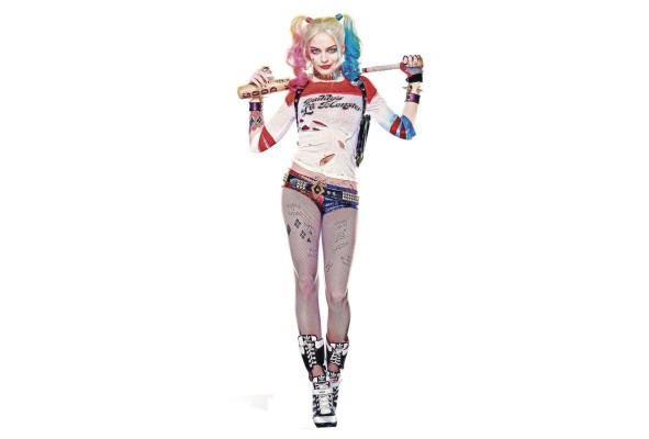 Harley Quinn  Personaje ficticio que aparece en los cómics de DC como adversaria de Batman. Su nombre deriva de “Arlequín” y es la novia/amante de Guasón. Apareció por primera vez en Batman: la serie animada en septiembre de 1992, pero se hizo muy popular después del estreno del filme Suicide Squad, de David Ayer.