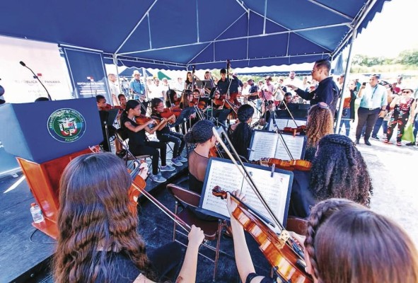 La Red Nacional de Orquestas y Coros Juveniles de Panamá es un aliado estratégico en la formación musical de los niños del programa.