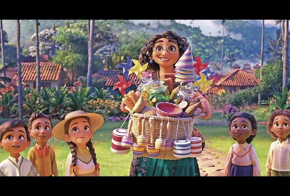 La actriz de raíz colombiana, Stephanie Beatriz, da voz a Mirabel Madrigal.