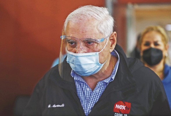 El expresidente Ricardo Martinelli