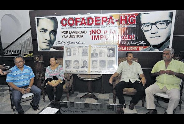 El Comité de Familiares de Desaparecidos de Panamá “Héctor Gallego” y el Comité de Familiares de Asesinados y Desaparecidos de Chiriquí, están como organizaciones copeticionarias ante la CIDH.
