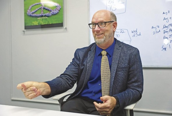 Raymond Durbin, director de Balboa Academy