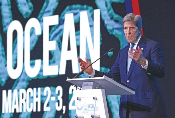 El enviado especial de Estados Unidos para el Clima, John Kerry.