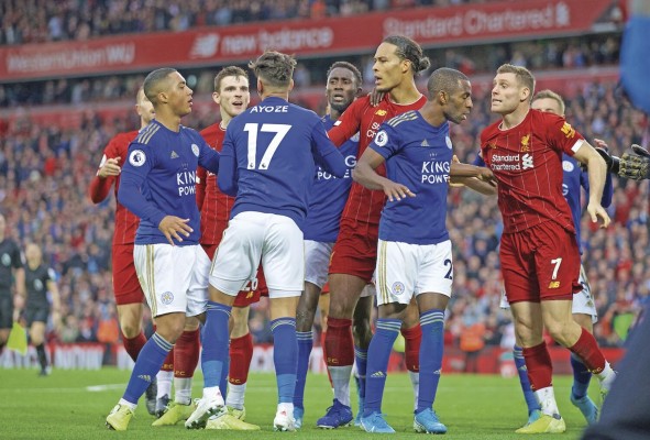 Liverpool y Leicester City empataron 1-1 en Anfield durante su último encuentro de liga en la temporada 2018-2019.
