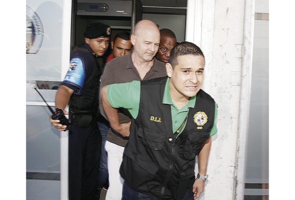 Gustavo Pérez, cuando se realizaba el juicio