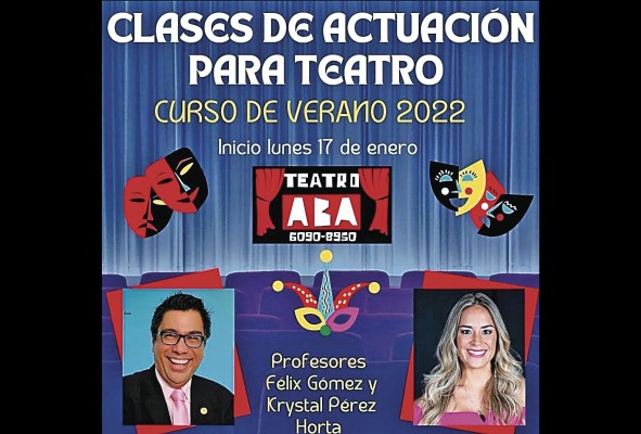 Clases de actuación en verano 2022