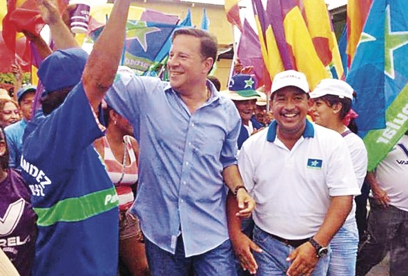 El Partido Popular fue pieza importante en el triunfo del entonces presidente, Juan Carlos Varela, en las elecciones de 2014.