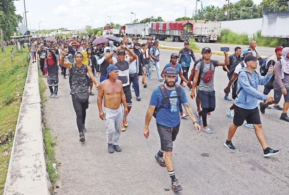 En 2021, este flujo irregular superó los 133.000 migrantes.