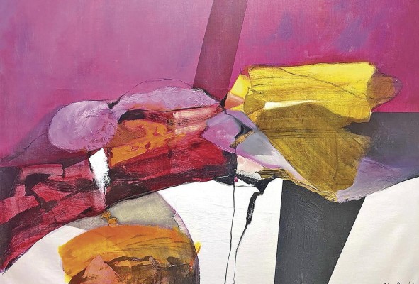 La división dedicada a Panamá se destacó con obras de Olga Sinclair y Julio Zachrisson.