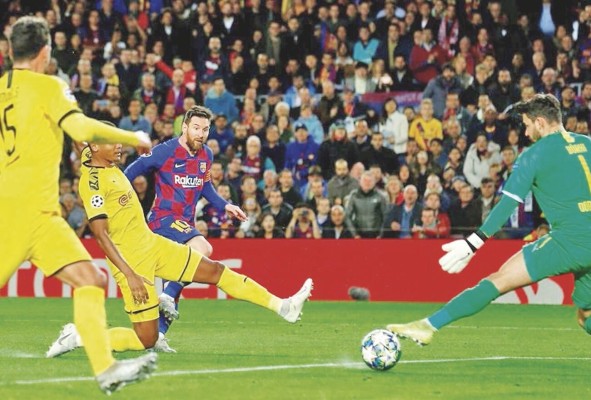 El equipo azulgrana venció al Durtmund 3-1.