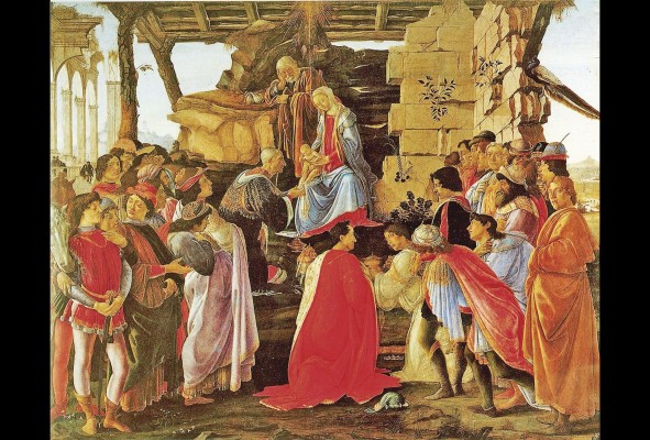 'La Adoración de los Magos' es un cuadro realizado en el año 1475 por el pintor italiano Sandro Botticelli.
