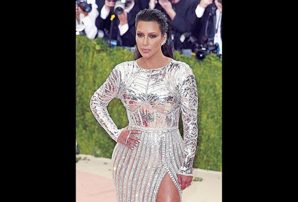 La celebrity Kim Kardashian