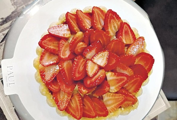 Tartaleta de fresas