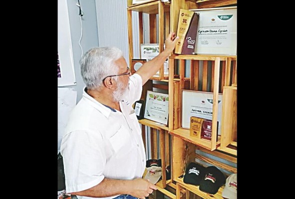 Edwin Santamaría ha vendido su café en países como Australia, Indonesia, China y Japón.