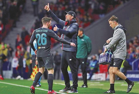 El entrenador del Liverpool Jürgen Klopp.