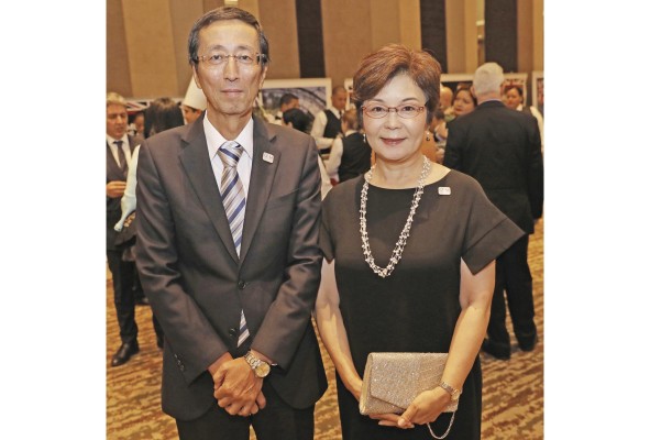Takashi Owaki y Yoshiko Owaki