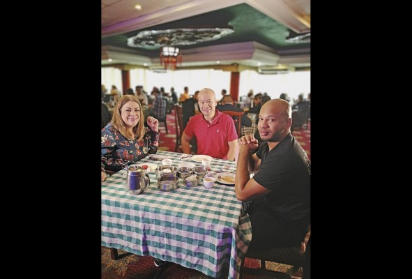 Dim Sum con Eric Lee del restaurante Lung Fung
