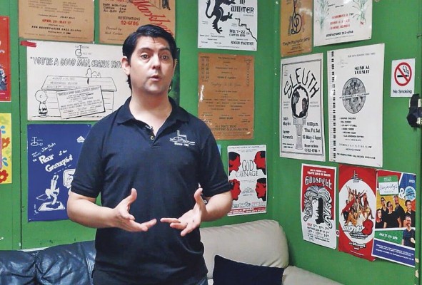 Giancarlo Benedetti, presidente de la junta directiva del Teatro Guild de Ancón