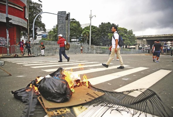 Las protestas suceden en diversas zonas del país desde Chiriquí hasta Panamá este.