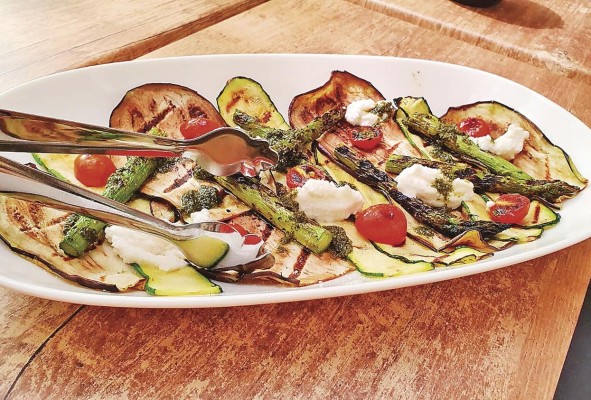 Verduras 'grillé'