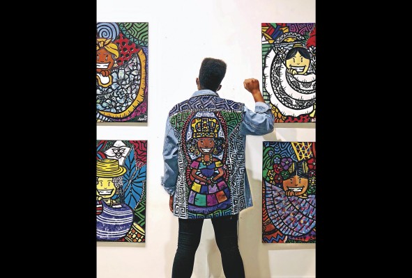 Quijano se inició en el mundo del diseño y el arte a los 18 años.