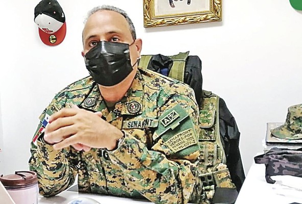 Comisionado Ronald Jaén, coordinador del Centro de Operación Nacional (CON).