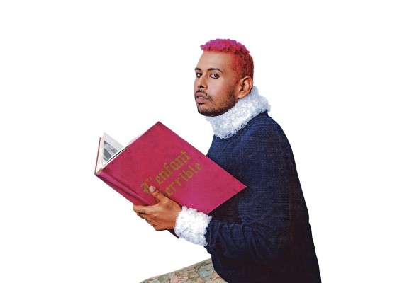 El artista panameño Alfonso Baysa.
