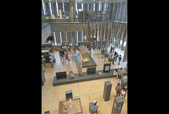 Moderno museo de Troya