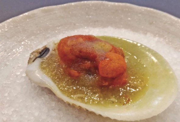 Ceviche de almeja roja