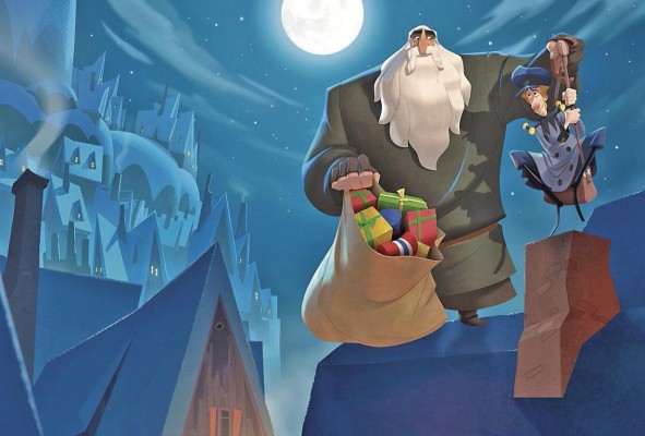 Klaus Un cartero es enviado a una ciudad congelada en el norte, donde descubre que Papá Noel está escondido. En Smeerensburg, una gélida isla más allá del Círculo Polar Ártico descubre a Klaus (Luis Tosar), un misterioso carpintero que vive aislado en una cabaña repleta de juguetes hechos a mano. Estas improbables amistades traerán la alegría de nuevo al pueblo y crearán un nuevo legado.