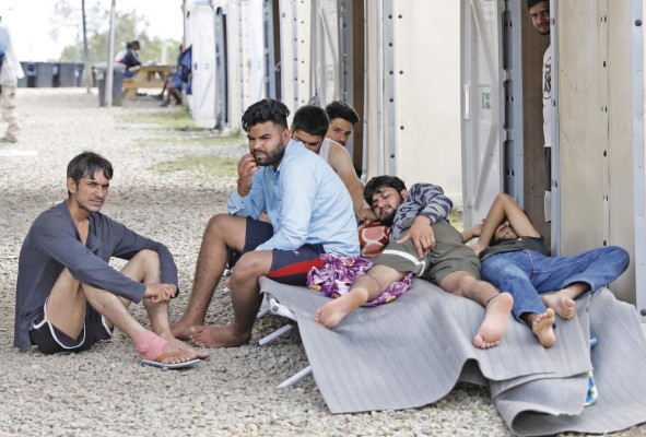 Migrantes, los caminantes de la peligrosa selva de Darién