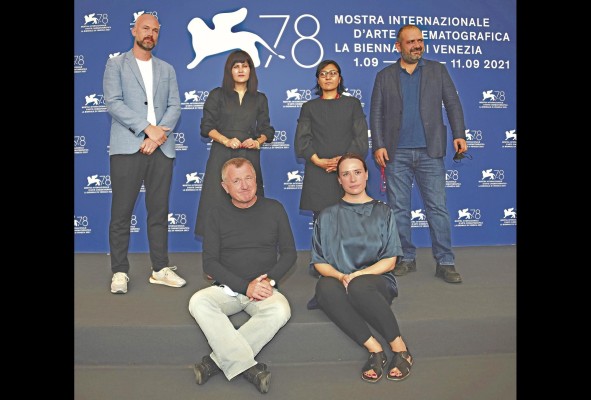 La otra directora que intervino en el foro fue Sahra Mani.